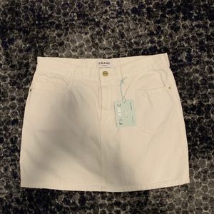 Frame white skirt NEW WITH TAGS